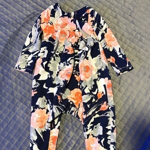 Macy Kate boutique- long sleeve romper